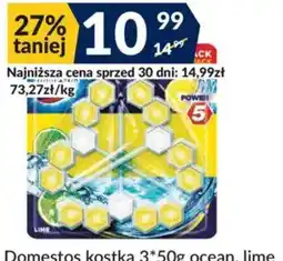 Sużyw Domestos kostka 3*50g ocean. lime oferta