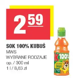EuroSPAR Sok 100% Kubuś oferta