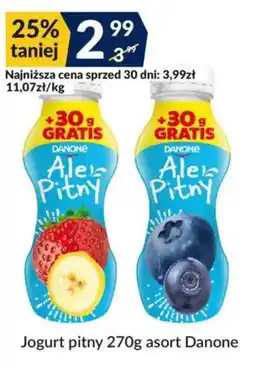 Sużyw Jogurt pitny asort Danone oferta
