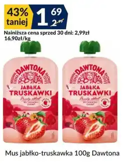 Sużyw Mus jabłko-truskawka Dawtona oferta