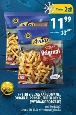 Arhelan Frytki Zig Zag Karbowane, Original Proste, Super Long (Wybrane Rodzaje) AVIKO oferta