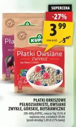 Arhelan Płatki Owsiane ZWYKŁE oferta