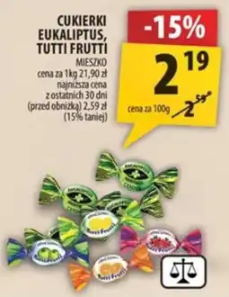 Arhelan Cukierki Eukaliptus, Tutti Frutti oferta