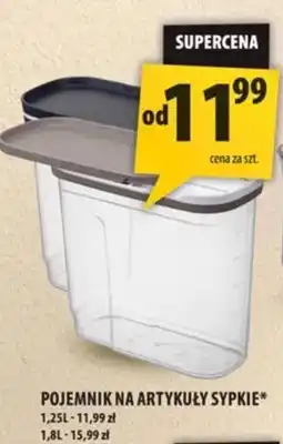 Arhelan POJEMNIK NA ARTYKUŁY SYPKIE* oferta