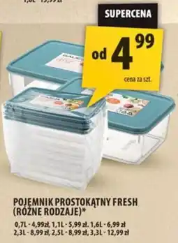 Arhelan POJĘMNIK PROSTOKĄTNY FRESH oferta