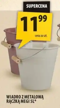 Arhelan Wiadro z metalową rączką Megi oferta