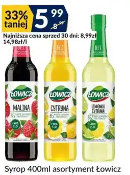 Sużyw Syrp 400ml asortyment Łowicz oferta