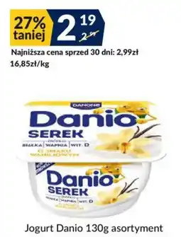 Sużyw Jogurt Danio Serek oferta