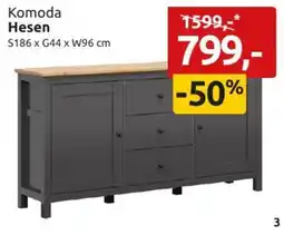 Black Red White Komoda Hesen oferta