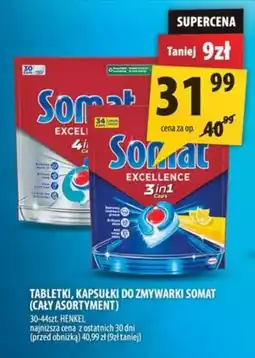 Arhelan Tabletki, kapsułki do zmywarki Somat oferta