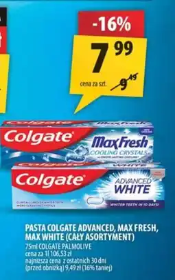 Arhelan Pasta Colgate Advanced, Max Fresh, Max White oferta