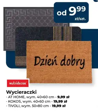 Wycieraczki Multidecor