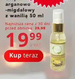 Poczta Polska Olej arganowo-migdałowy z wanilią oferta