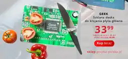 Poczta Polska Geek Szklana deska do krojenia płyta główna oferta