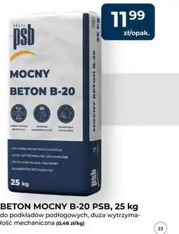 Mrówka Beton Mocny B-20 Psb oferta
