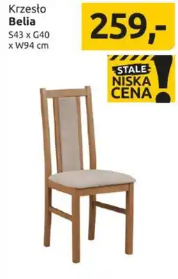 Black Red White Krzesło Belia oferta