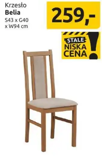 Black Red White Krzesło Belia oferta