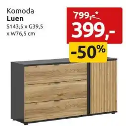 Black Red White Komoda Luen oferta