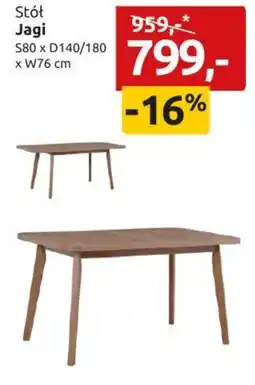 Black Red White Stół Jagi oferta