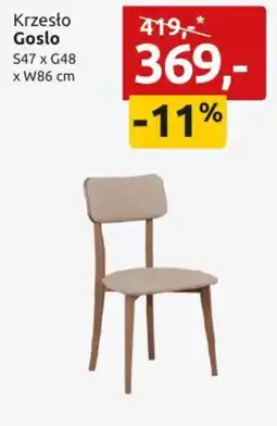 Black Red White Krzesło Goslo oferta