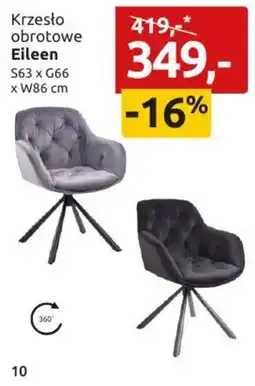 Black Red White Krzesło obrotowe Eileen oferta