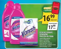 Arhelan Płyn do firanek, dywanów, proszek do firan Vanish oferta