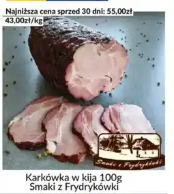 Sużyw Karkówka w kija Smaki z Frydrykówki oferta