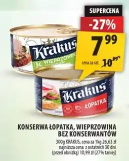 Arhelan Konserwa Łopatka, Wieprzowina bez konserwantów oferta