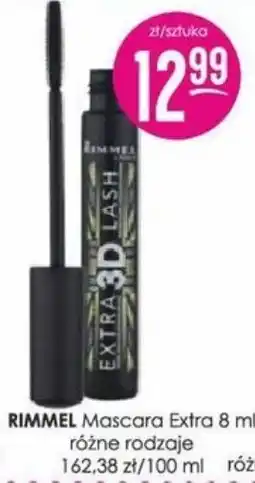 Jaśmin RIMMEL Mascara Extra 3D Lash oferta