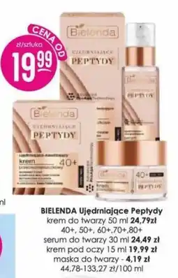 Jaśmin Bielenda Ujędrniające Peptydy oferta
