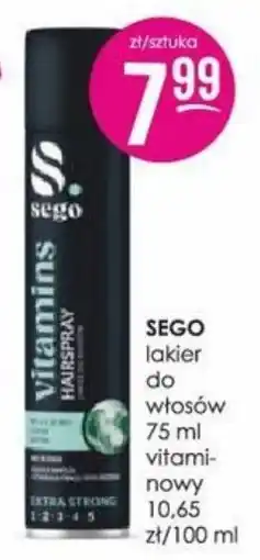 Jaśmin SEGO lakier do włosów vitami nowy oferta