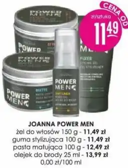 Jaśmin JOANNA POWER MEN żel do włosów oferta