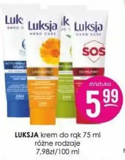 Jaśmin LUKSJA krem do rąk oferta