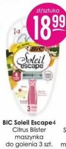 Jaśmin BIC Soleil Escape4 Citrus Blister maszynka do golenia oferta