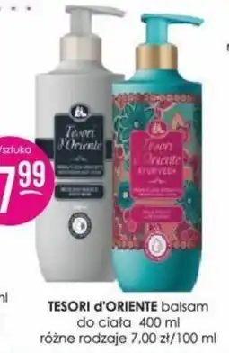 Jaśmin TESORI d'ORIENTE balsam do ciała oferta