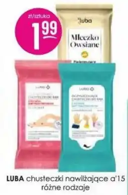 Jaśmin LUBA chusteczki nawilżające oferta