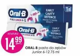 Jaśmin ORAL-B pasta do zębów Junior 6-12 oferta