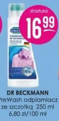 Jaśmin DR BECKMANN PreWash odplamiacz ze szczotką oferta