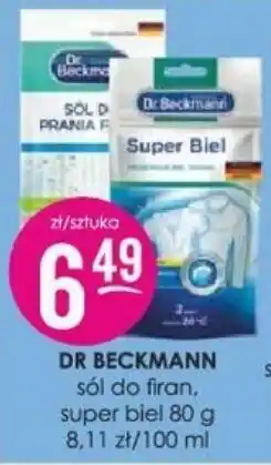 Jaśmin Dr Beckmann sól do firan, super biel oferta