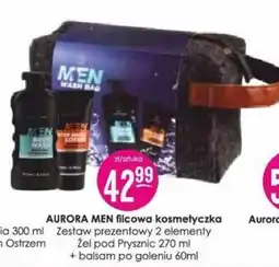 Jaśmin AURORA MEN filcowa kosmetyczka oferta