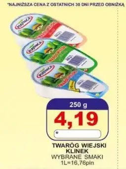 Primus Twaróg Wiejski Klinek Wybrane Smaki oferta