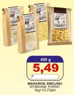 Primus Makaron Swojski Wybrane Formy oferta