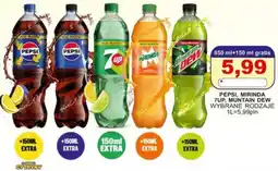 Primus Pepsi, Mirinda, 7up, Mountain Dew oferta