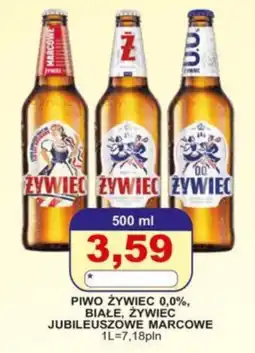 Primus Piwo Żywiec 0,0% Białe, Żywiec Jubileuszowe Marcowe oferta