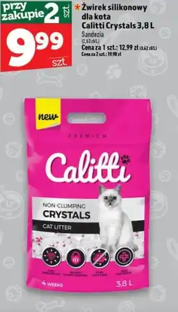Topaz Calitti Non-Clumping Crystals Cat Litter oferta