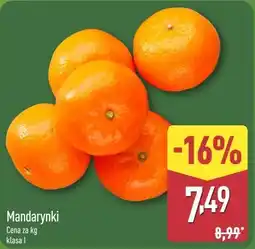 ALDI Mandarynki oferta