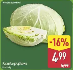 ALDI Kapusta gołąbkowa (cabbage) oferta