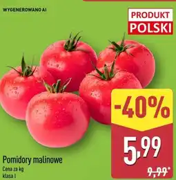 ALDI Pomidory malinowe oferta