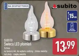 ALDI SUBITO Świeca LED płomień oferta
