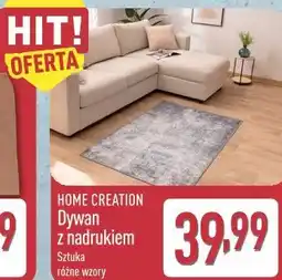 ALDI HOME CREATION Dywan z nadrukiem oferta